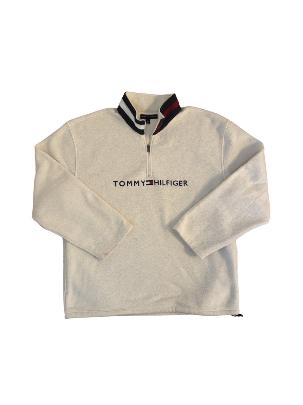 Tommy Hilfiger Y2K Polar Fleece Quarter Zip Sweater